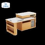 Drawer Kitchen Storage Table Wheels Socket Organizer Kitchen Extensible Dining Tables 4 Chairs Set Island Mesa Comedor Furniture