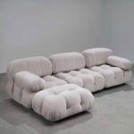 Nordic Modern Style Afra & Tobia Scarpa Soriana Hippo Sofa Set for Living Room or Workshop Apartment