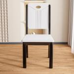 Simple Luxury Dining Chairs Wooden Classic Design Relaxing Chairs Oversized Modern Single Sillas De Comedor Kitchen Furniture