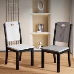 Simple Luxury Dining Chairs Wooden Classic Design Relaxing Chairs Oversized Modern Single Sillas De Comedor Kitchen Furniture