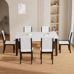 Simple Luxury Dining Chairs Wooden Classic Design Relaxing Chairs Oversized Modern Single Sillas De Comedor Kitchen Furniture