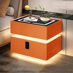 Luxury high-quality smart bedside tables for bedroom wireless charging Bluetooth speakers and lighting bedside tables