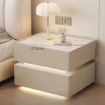 Luxury high-quality smart bedside tables for bedroom wireless charging Bluetooth speakers and lighting bedside tables