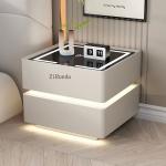 Luxury high-quality smart bedside tables for bedroom wireless charging Bluetooth speakers and lighting bedside tables