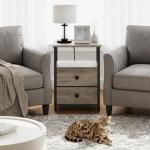 Stylish Nightstand Set with USB Charging Ports