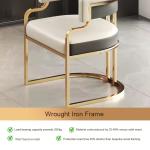 Backrest Bar Chair Nordic Light Luxury High Stool