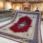 305x427cm Large Red Turkish Handmade Silk Rug Valueble Home Decoration Carpet (TJ154A)