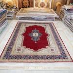 305x427cm Large Red Turkish Handmade Silk Rug Valueble Home Decoration Carpet (TJ154A)