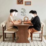 Restaurant Unique Dining Table Centerpiece Restaurant Coffee Dining Table Living Room Modern Lounge Muebles Unique Furniture