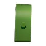 Braun Classic Analogue Alarm Clock with Snooze and Continuous Backlight, Quiet Quartz Movement, Easy to Read Dial, Crescendo Beep Alarm in Green, Model BC22GN.