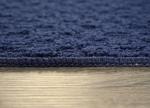 Garland Rug Town Square Navy Blue 9' x 12' Non Slip Area Rug for Living Rooms & Hallways, Stylish & Durable for High-Traffic Areas