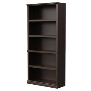 Bevfint Bookshelf, Open Storage 70 Inch Tall 5 Shelf Bookcase, Floor Standing Bookshelves and Bookcases, Book case for Farmhouse Library Office Bedroom Kids, Dark Cherry - 5 Tier