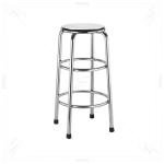 Hot SellingTop Metal Forged Iron Round bar Stool Home Kitchen Dining Room bar Stool Chair Counter Stool