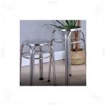 Hot SellingTop Metal Forged Iron Round bar Stool Home Kitchen Dining Room bar Stool Chair Counter Stool
