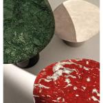 Wholesale Luxury Rectangular Ceramic Coffee Table Marble Top Vintage Green Design Home Bar Outdoor Hotel Garden Decoration