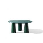 Wholesale Luxury Rectangular Ceramic Coffee Table Marble Top Vintage Green Design Home Bar Outdoor Hotel Garden Decoration