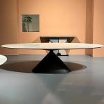 Metal Big Chairs Table Modern Nordic European Design Oval White Center Tables Set Black Italian Mesas De Jantar Home Furniture