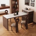 Service Chairs Dining Table Design Light Glass Island Extensible Tables Restaurant Center Modern Nordic Muebles Trendy Furniture