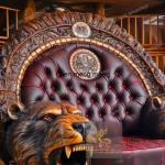 A15 Leisure chair single sofa luxury aisle living room furniture solid wood carving flower art entrance image chair