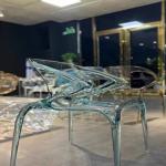 Elegance Rotate dining chairs light luxury Italian designer living room Cozy Wingback Sillones Modernos Furniture Home