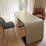 Bedside Table Writing Bedroom Desk Computer Offices Office Supplies Accessories Standing Desks Multifunctional Acrylic Study