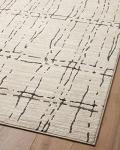 Loloi Darby Collection DAR-06 Sand/Dk. Grey 6'-7" x 9'-3" Area Rug