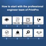 PrintPro Digital Wall Printer and Floor Printing Machine UV Ink Direct to Wall and Floor Custom Art Printing