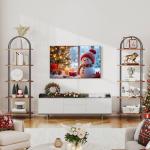 HOOBRO 5 Tier Open Bookshelf, Industrial Arched Bookcase Display Shelf Rack, Wooden Bookcase Storage Shelf Metal Frame, Tall Storage Organizer for Home, Easy Assembly, Rustic Brown BF176SJ01