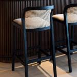 Rattan Luxury Bar Stools Nordic Minimalist Retro Designer Modern Bar Stools High Island Elegant Sillas De Barra Bar Furniture