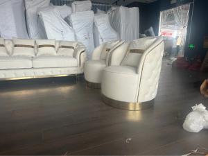 Hot selling-Modern Nordic light luxury simple buckle technology cloth Italian luxury living room villa photography club sofa