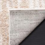 SAFAVIEH Lindsay Shag Collection Area Rug - 4' x 6', Beige & Ivory, Modern Design, 1.8-inch Thick, Ideal for High Traffic Area in Living Room, Bedroom, Dining (LNS554B-4)