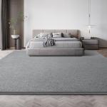 Large Modern Area Rugs for Living Room Bedroom, 6x9 Feet Grey Ultra Soft Solid Thickened Memory Foam Indoor Minimalist Carpets, Non-Slip Comfy Rugs for Boys Girls Nursery Kids Room Home Décor