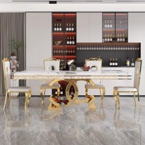 Kitchen Marble Dining Table Restaurant Side Chairs Living Room Study Dining Table Writing Office Muebles Commercial Furniture
