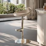 Modern light luxury bar chair minimalist lift rotating dining bar chair home bar kitchen high stool