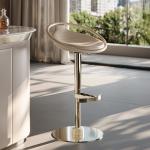 Modern light luxury bar chair minimalist lift rotating dining bar chair home bar kitchen high stool