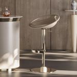 Modern light luxury bar chair minimalist lift rotating dining bar chair home bar kitchen high stool