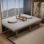 Bay Window With Coffee Table Solid Wood Bed Small Apartment Window Renovation Splicing Pull Connection Sofa Bed