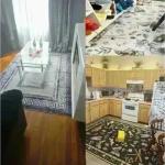 Modern Abstract Marble Living Room CarpetHome Decorations Sofa Table Large Area Rugs Nonslip Bedroom Floor Mat Entrance Mat