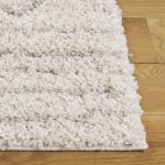 SAFAVIEH Arizona Shag Collection Area Rug - 9' x 12', Ivory & Beige, Moroccan Design, Non-Shedding & Easy Care, 1.6-inch Thick Ideal for High Traffic Areas in Living Room, Bedroom (ASG741A)