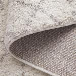 SAFAVIEH Arizona Shag Collection Area Rug - 9' x 12', Ivory & Beige, Moroccan Design, Non-Shedding & Easy Care, 1.6-inch Thick Ideal for High Traffic Areas in Living Room, Bedroom (ASG741A)