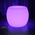 LED light-up stool remote control plastic  chair outdoor bar stool  light-up furniture KTV  stool