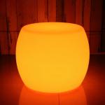 LED light-up stool remote control plastic  chair outdoor bar stool  light-up furniture KTV  stool