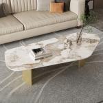 Hardcover Luxury Coffee Tables Modern Design Black Gold Coffee Table Italian Floor Mesa Auxiliar Living Room Furniture
