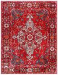 SAFAVIEH Vintage Hamadan Collection Area Rug - 8' x 10', Red & Multi, Oriental Traditional Persian Design, Non-Shedding & Easy Care, Ideal for High Traffic Areas in Living Room, Bedroom (VTH222A)