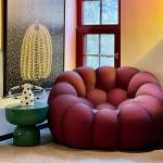 Clear Lounge Chairs Unique Creative Cheap Soft Aesthetic Chinese Throne Cute Living Room Chairs Modern Fauteuil Salon Furniture