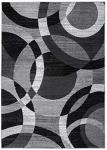 Rugshop Contemporary Abstract Circles Perfect for high Traffic Areas of Your Living Room,Bedroom,Home Office,Kitchen Area Rug 7'10" x 10'2" Gray