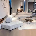 Large Size Room Decor Living Room Sofas Beauty Wooden Creative Modern Living Room Sofas Events Sillon Cama trendy furniture