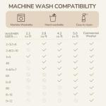 BESTSWEETIE 9x12 Area Rugs for Living Room Washable Moroccan Farmhouse Neutral Geometric Low Pile Non-Slip Soft Print Pattern Rug for Bedroom Kitchen Dining Room Entryway Black/Brown