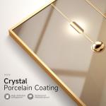 Framed Modern Luxury Gold Wall Art, Set of 3 Piece Contemporary Paintings Artwork for Walls, Golden Prints Pictures with Gold Frame, Wall Decor for Living Room, Hallway, Bedroom, Office 16x24 Inch