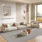 Nordic Cloud Living Room Sofas Cream Loveseat Tiny House Comfortable Living Room Sofas Relaxing Ergonomics Muebles Furniture